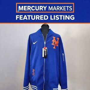 Mets Nike Royal Blue Zip-Up Jacket
